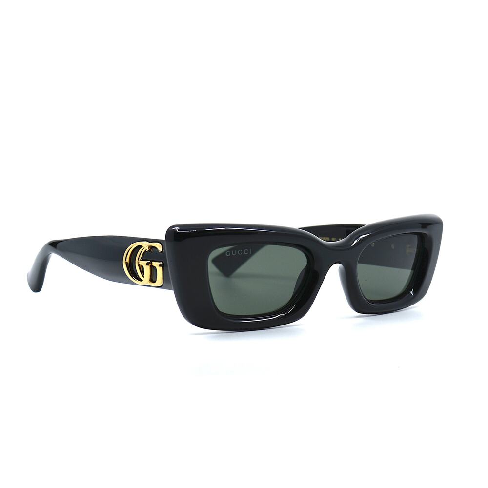 NEW Gucci GG1827S 001 Black Frame Grey Lenses 100% Authentic Sunglasses - Picture 2 of 13